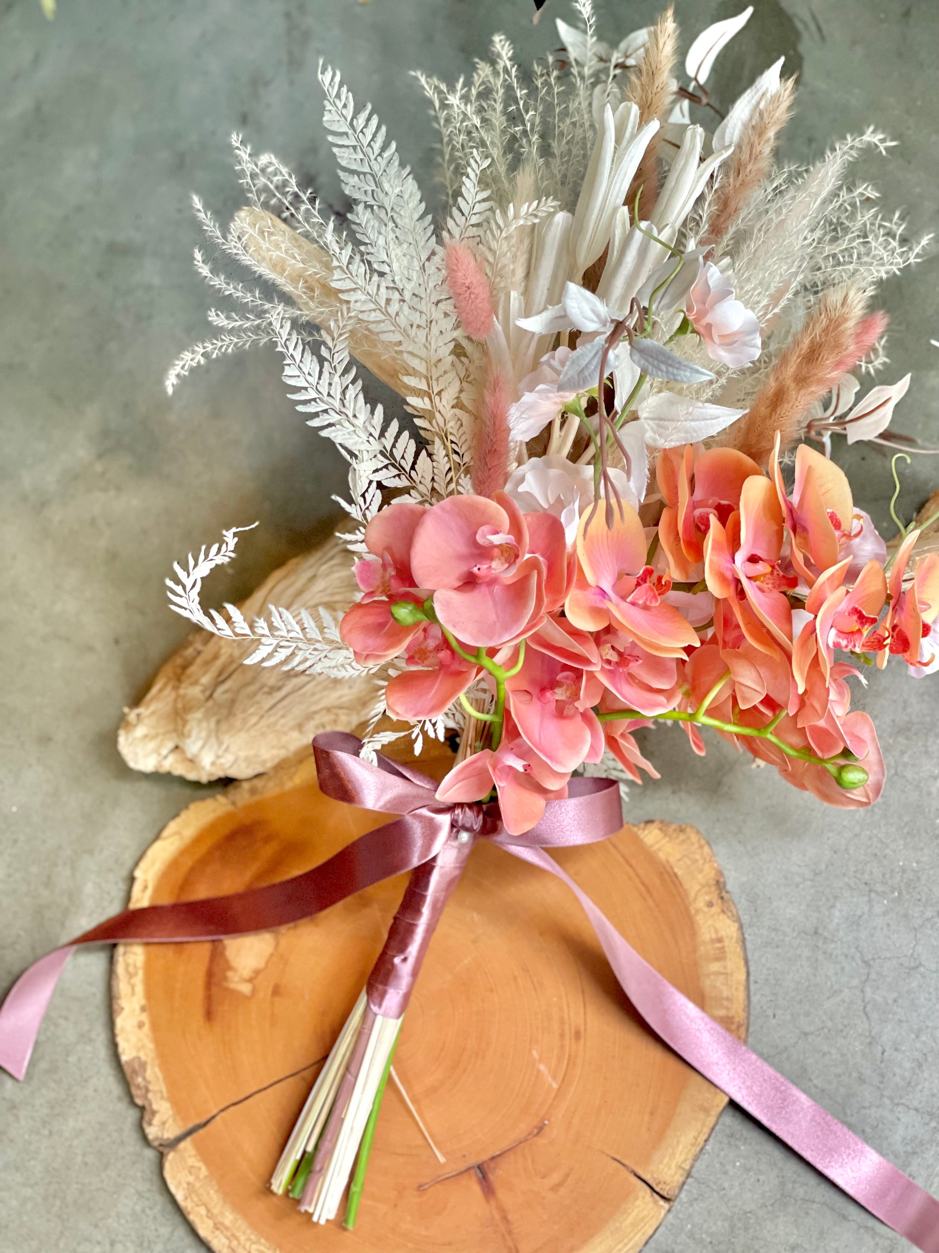 bridal bouquet 【Apricot Grace】