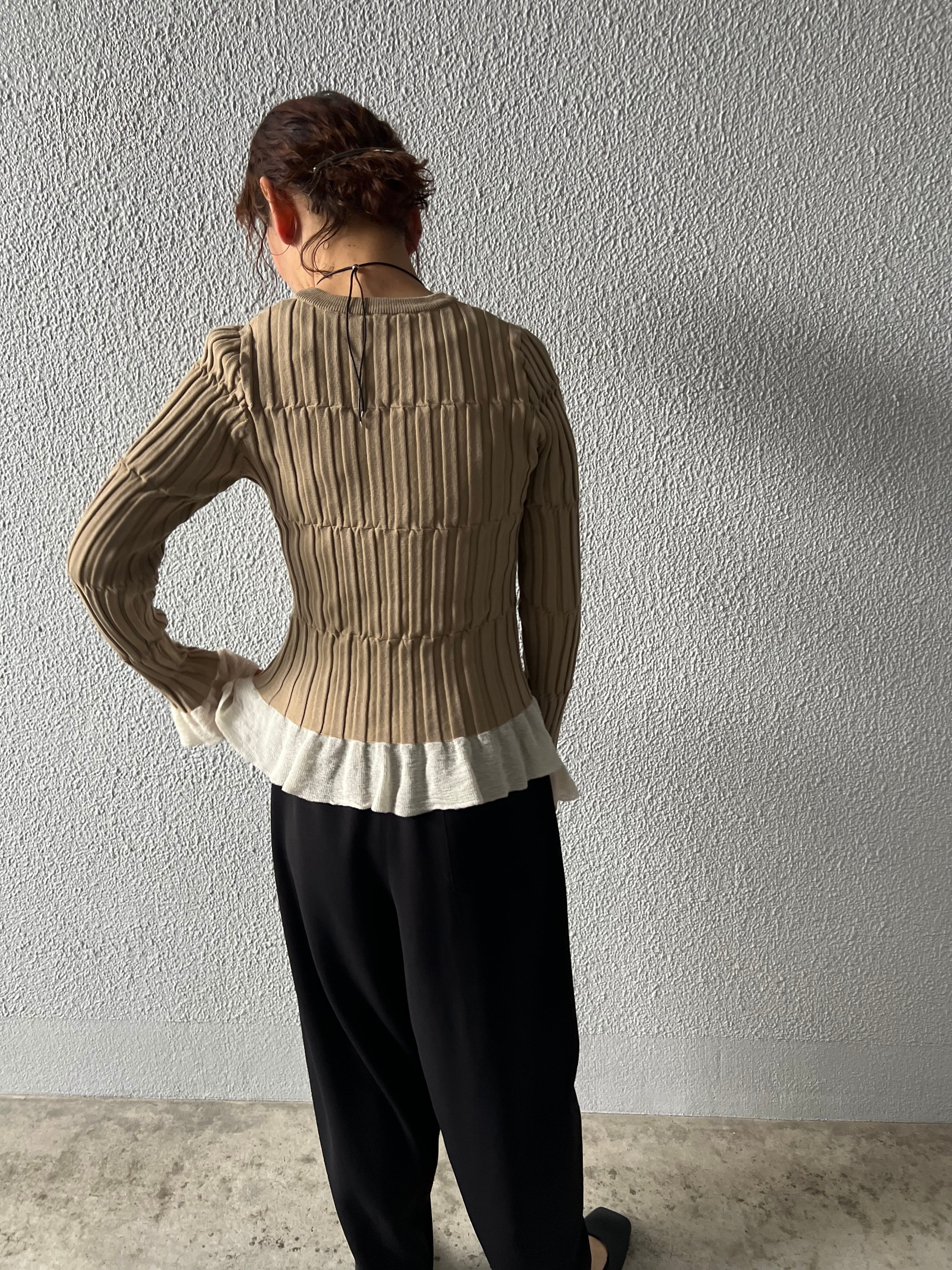 【SELECT】フレア切替リブTOPS