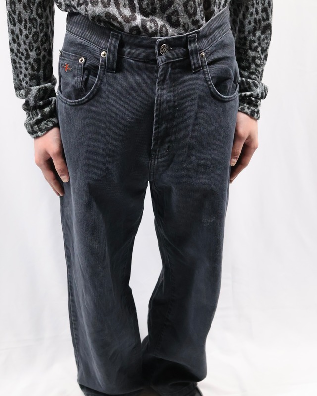 corduroy straight pants