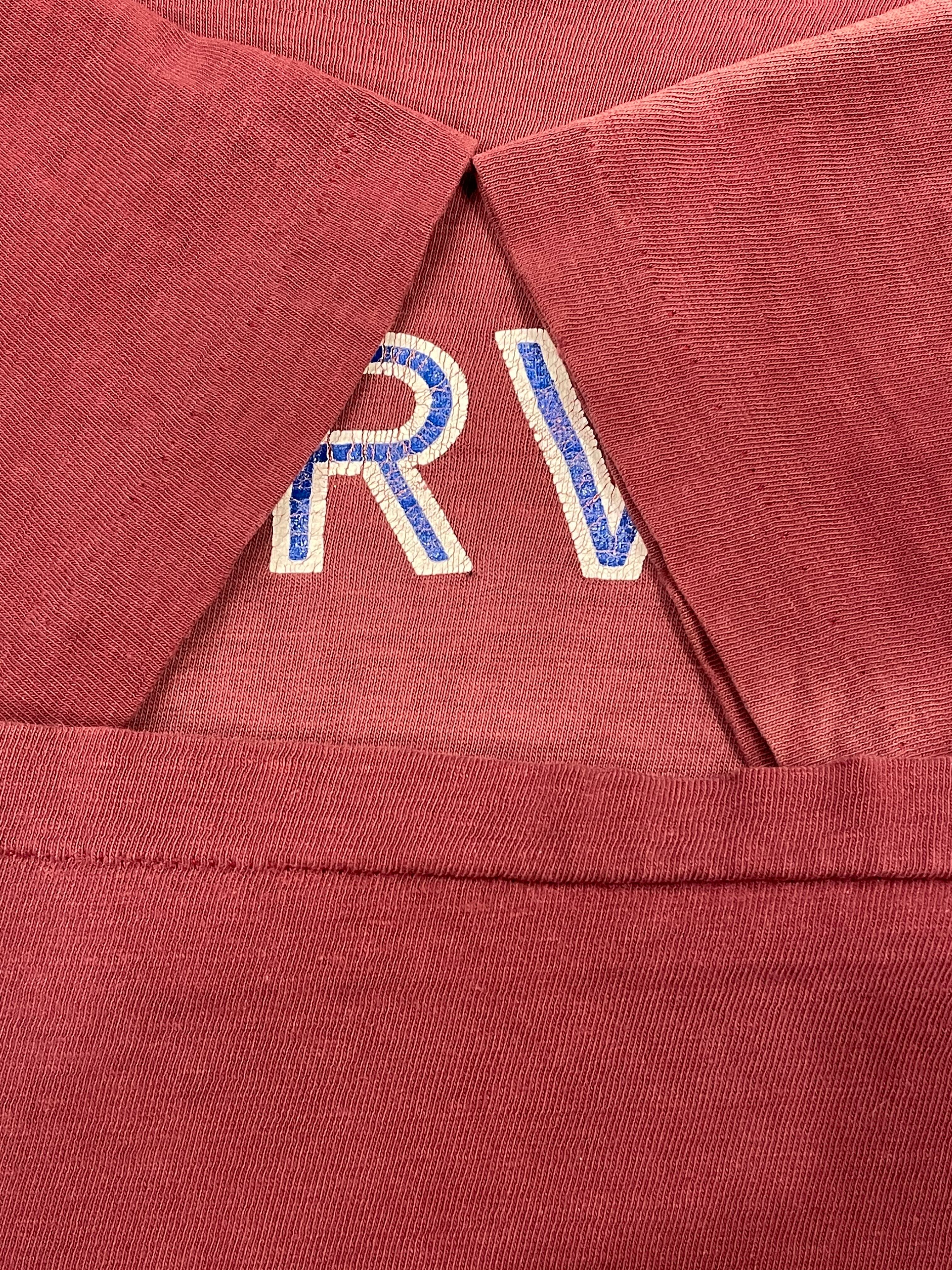 美品◎70s バータグ チャンピオン 切り替えHARVARDプリントTシャツ 