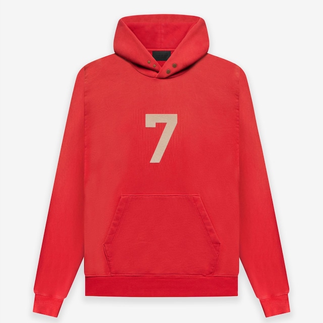 【FEAR OF GOD 】SEVENTH COLLECTION  7 HOODIE(RED)