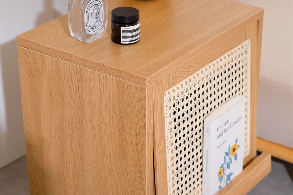 Komero ラタンサイドキャビネット | karitoku