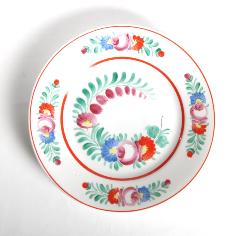 HOLLOHAZA [ホロハーザ] 社 フラワー飾り皿 | kolbenova