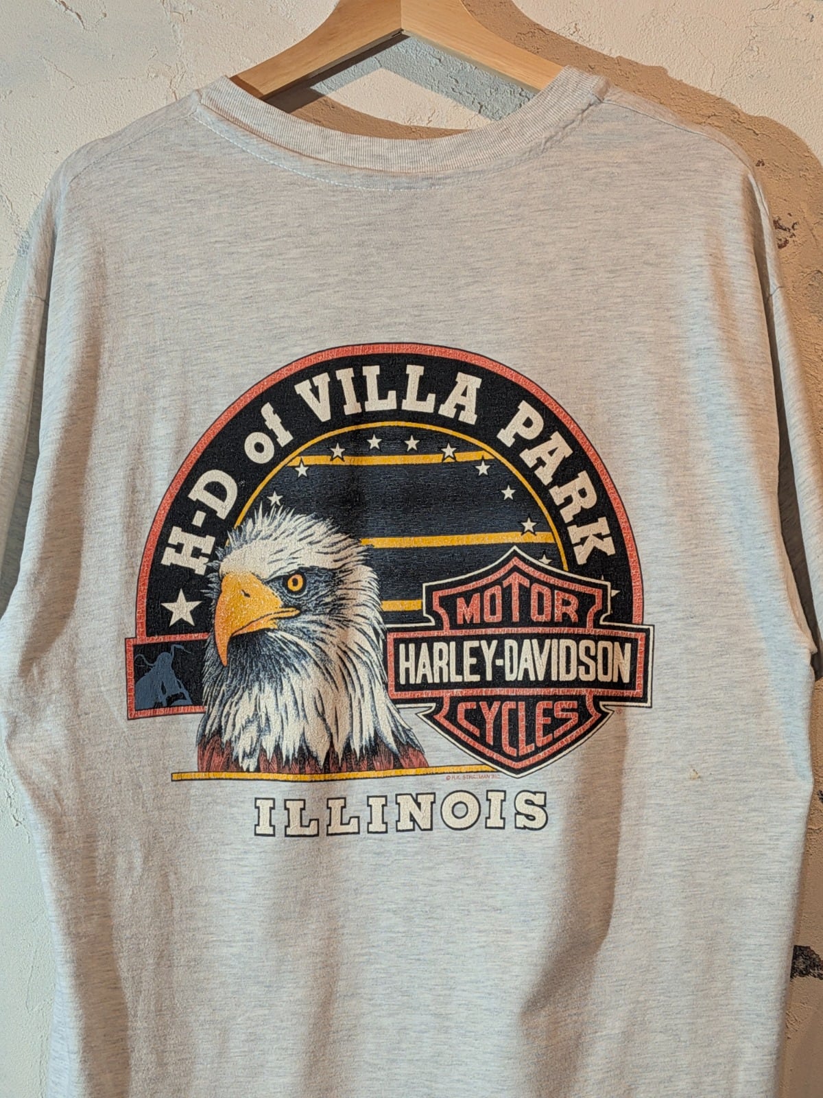 80s Harley-Davidson】イーグル グラフィックTシャツ（Lサイズ相当