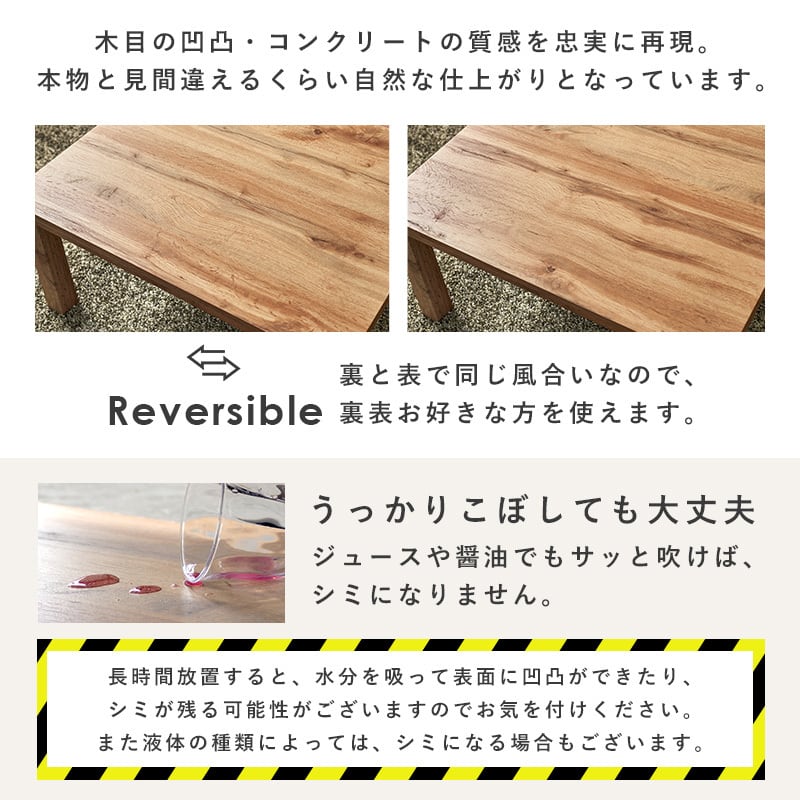【組立式】コンパクトこたつ＋うす掛け布団 2点セット こたつ2種x掛け布団2種 幅75cm