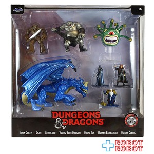 JADA TOYS ダンジョンズ & ドラゴンズ ナノメタルフィグズ デラックス ミニフィギュア 7パック
