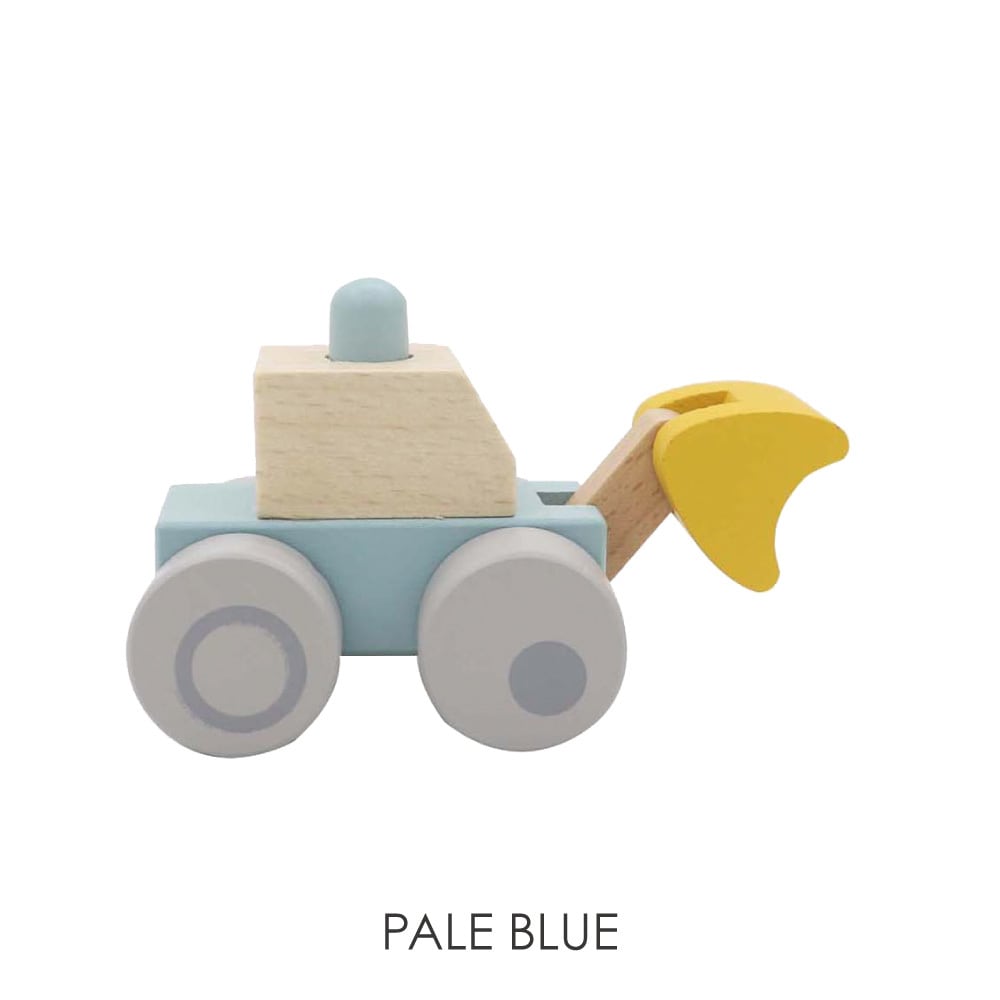 Adnil LAND SQUEAKY TRUCK ピコピコ音が鳴る はたらく車 木のおもちゃ