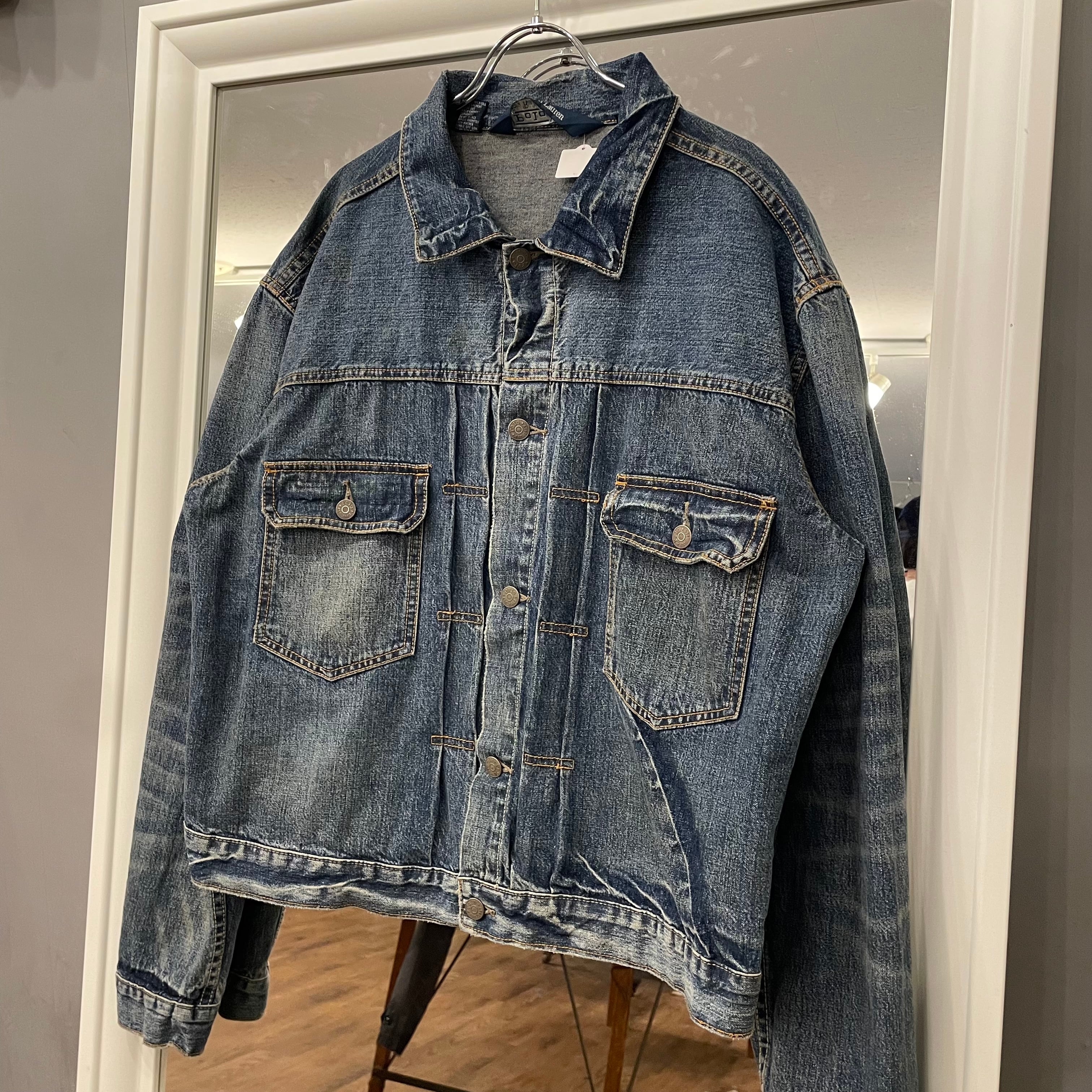 2nd type】90's Polo by Ralph Lauren Denim Jacket | spike osu