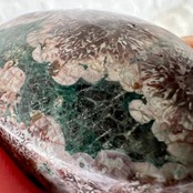 グリーンフラワージャスパー4*天然石インテリア*置き物