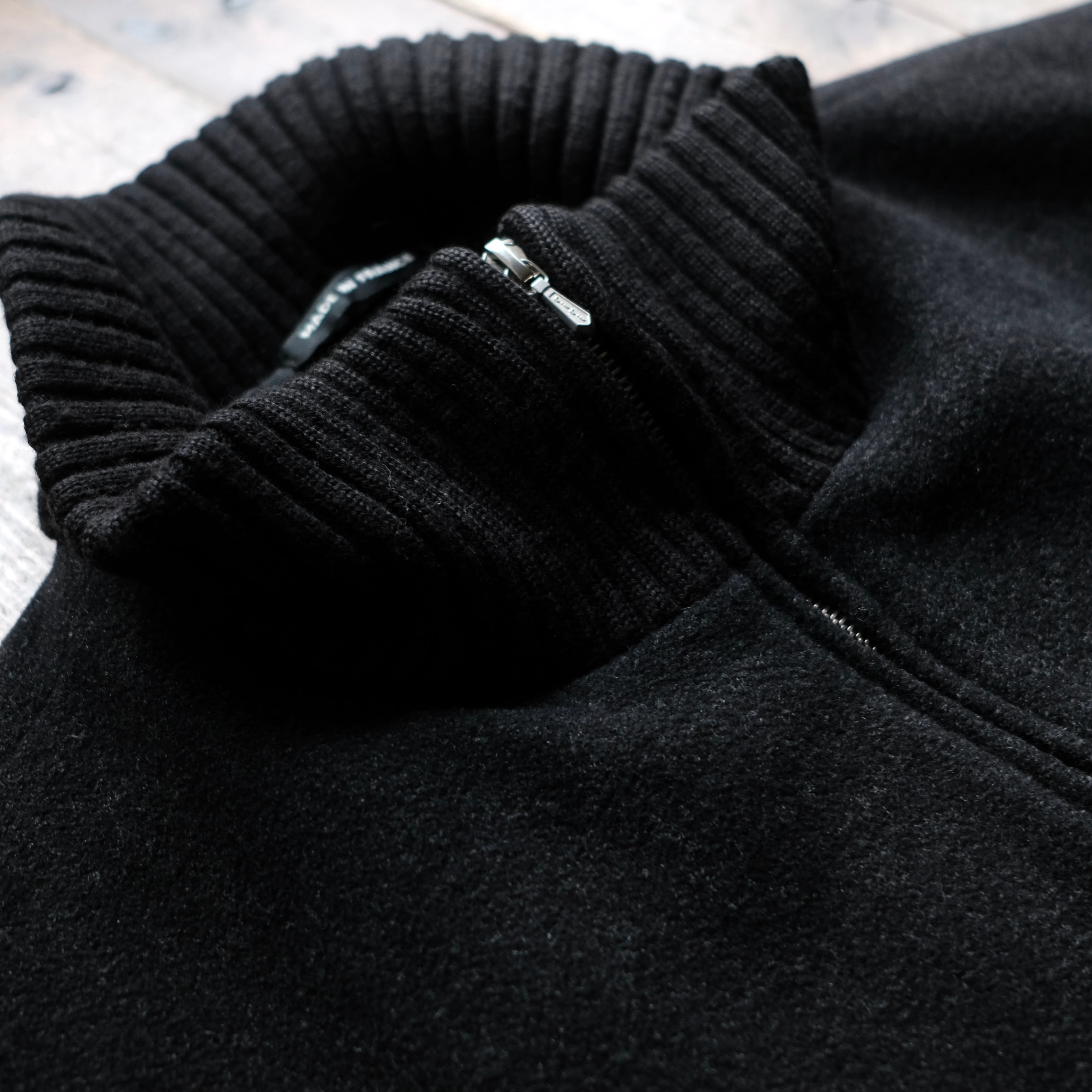 agnes b. HOMME WOOL / CASHMERE ZIP BLOUSON | safarionline