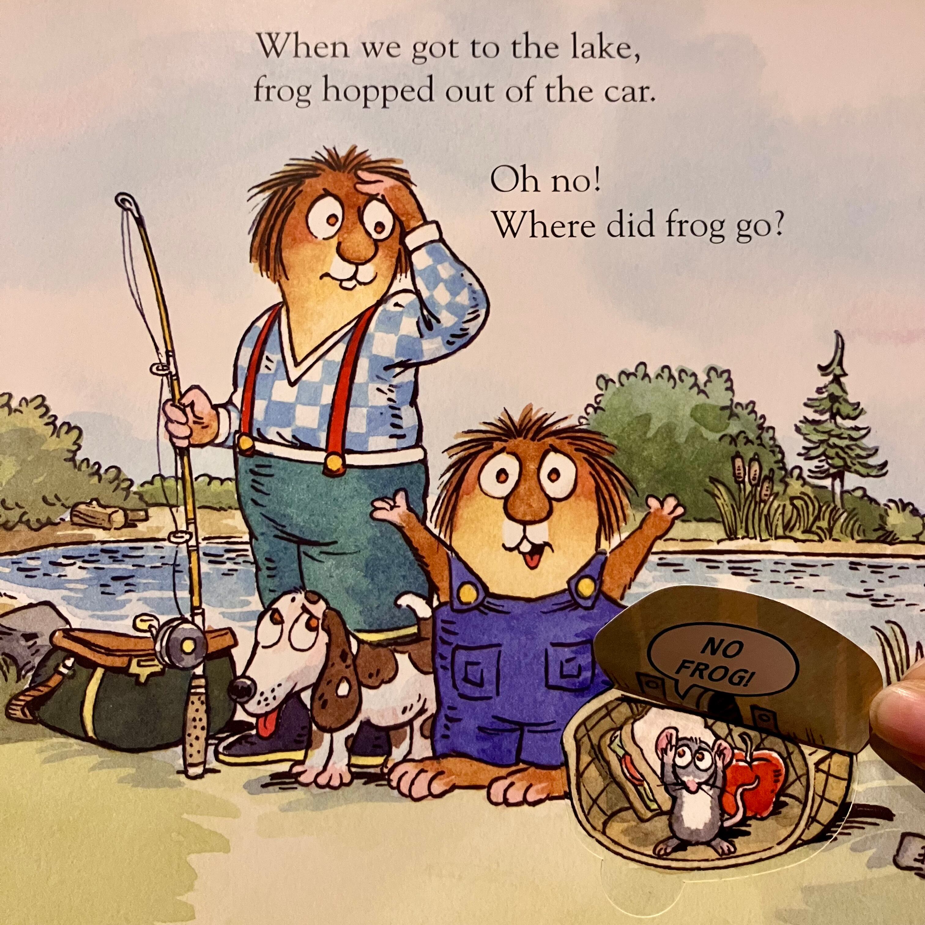 古本】Where Is My Frog? | ホホホ座 西田辺 絵本・新刊本・古本