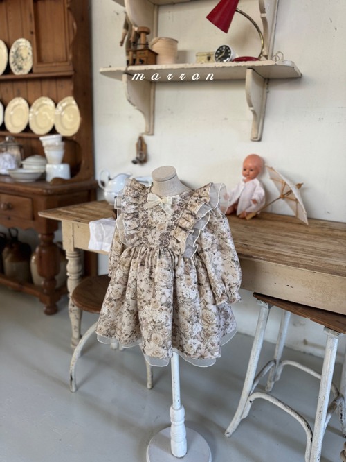 marron X-mas［取寄］amelia dress (リボン別途）25winter