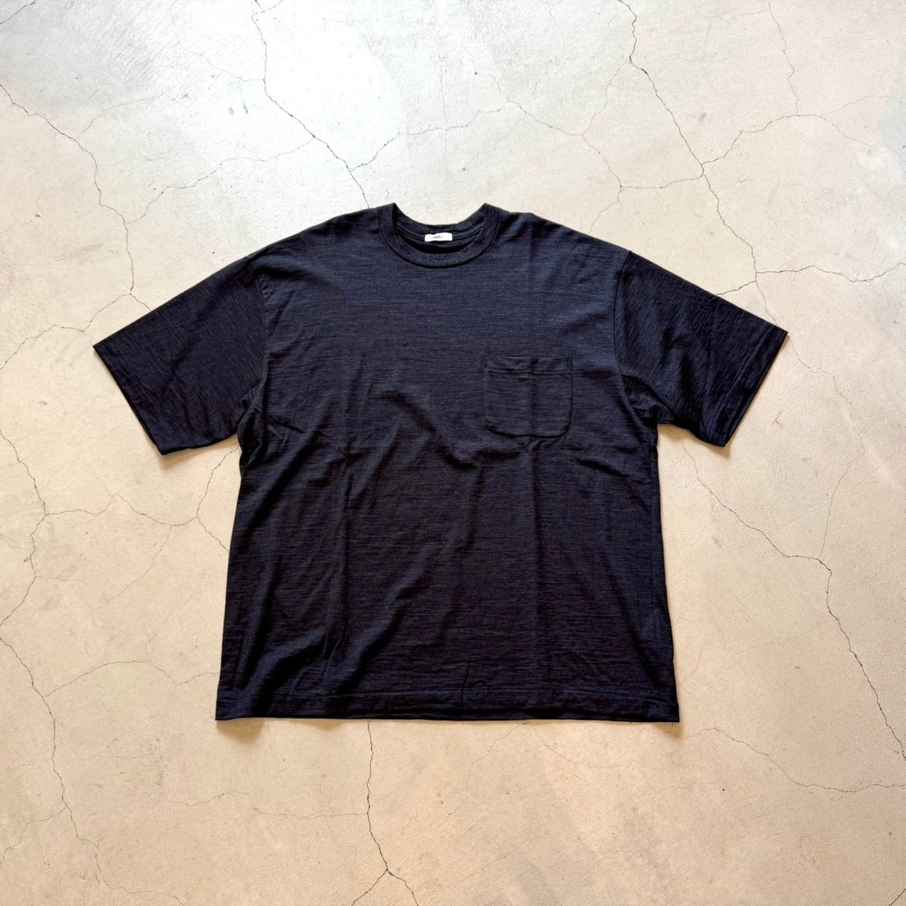 awasa super 100's ウールTシャツ | brownriver
