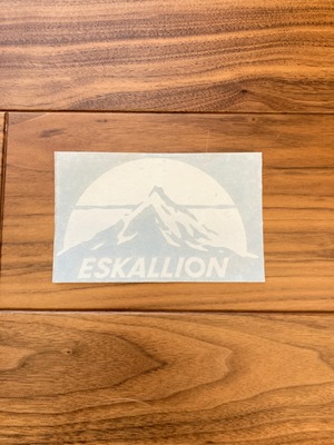 【横幅10cm】 ESKALLION カッティングMOONステッカー