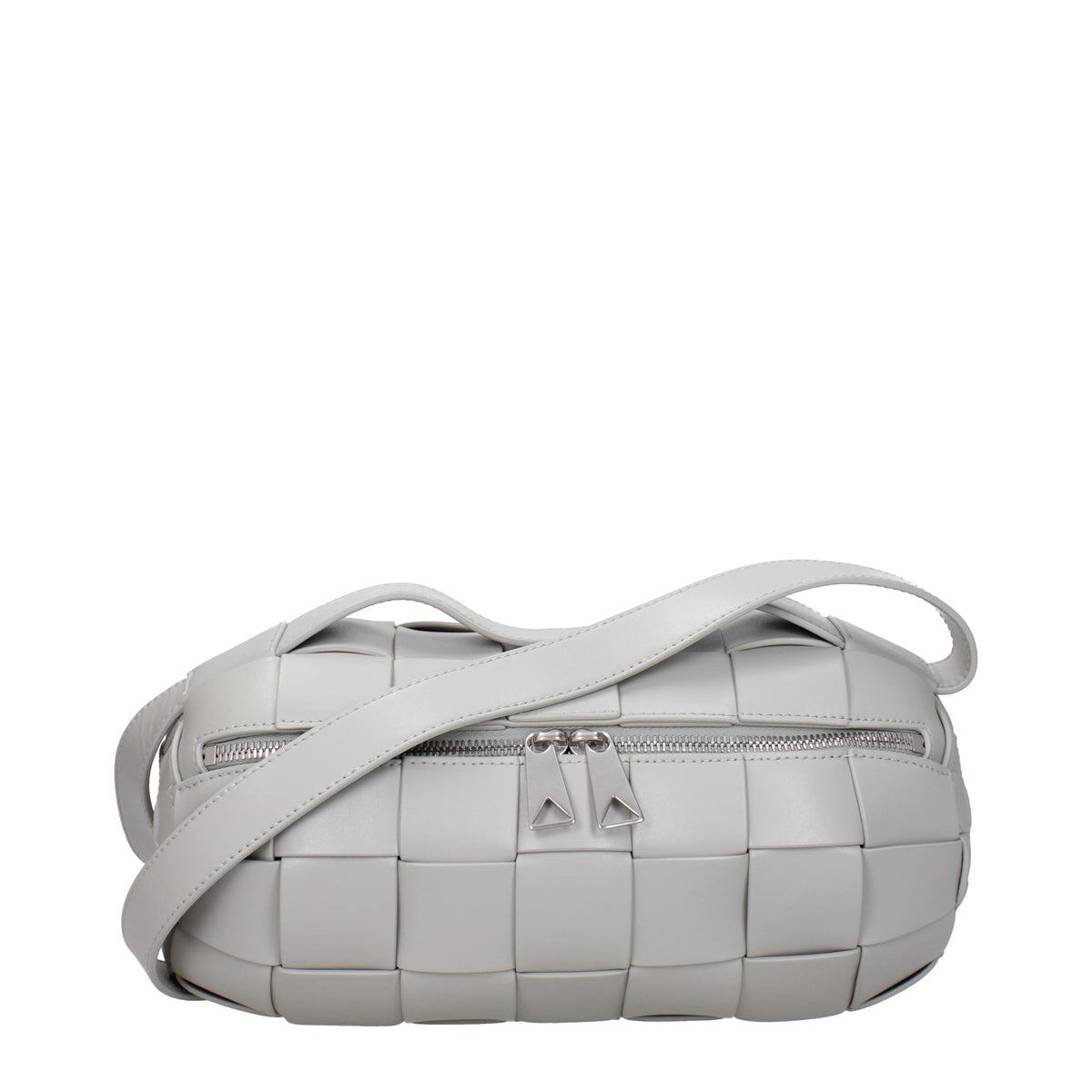 【新品】BOTTEGA VENETA ボッテガヴェネタ メンズ ハンドバッグ レザー グレー 776222VB1K01555
