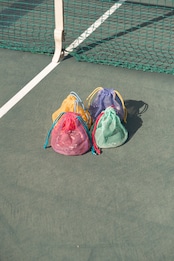 2way thick ribbon strap Red