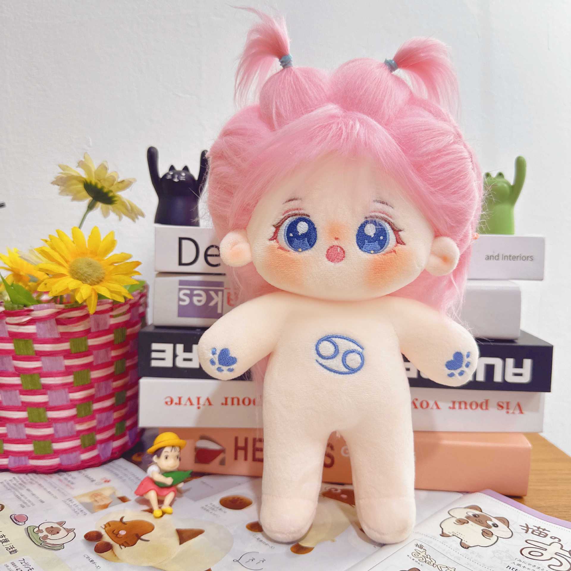 20cm ぬいぐるみ 本体 かわいい 12星座シリーズ 骨あり 無属性 人形