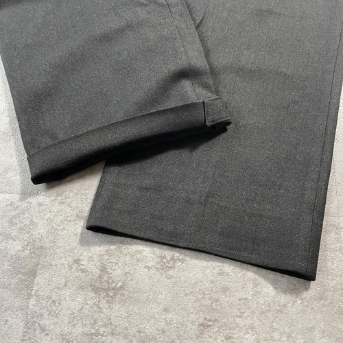 90s YVES SAINT LAURENT black slacks 詳細写真8
