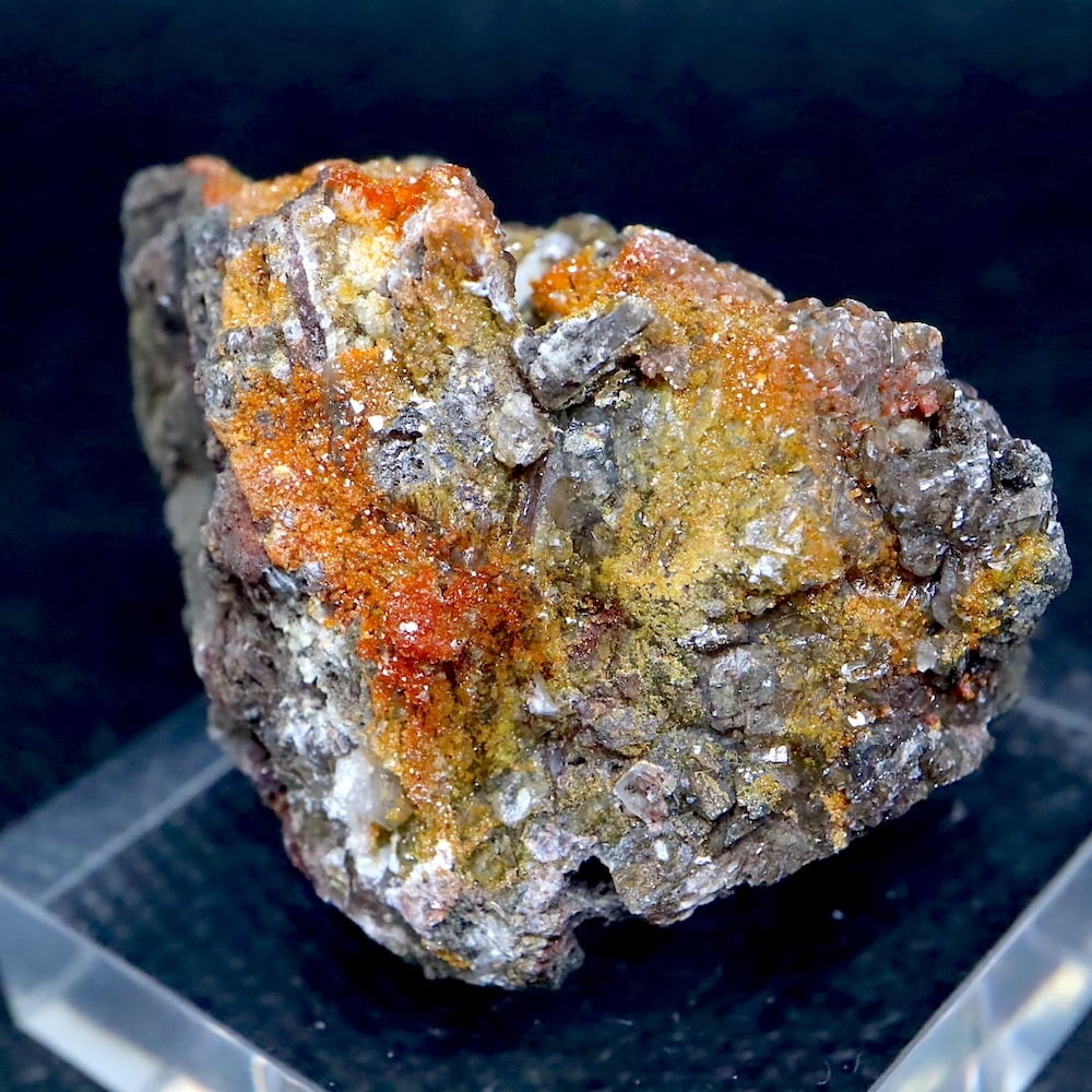 自主採掘！アリゾナ産 褐鉛鉱 バナジン鉛鉱  30,7g VND455  鉱物　天然石 パワーストーン 原石