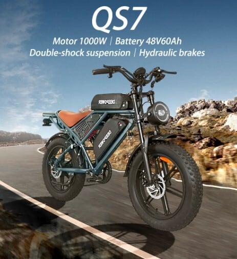 Deepower QS7 35AH電動自転車 1000W ブラシレスモーター MTB 電動