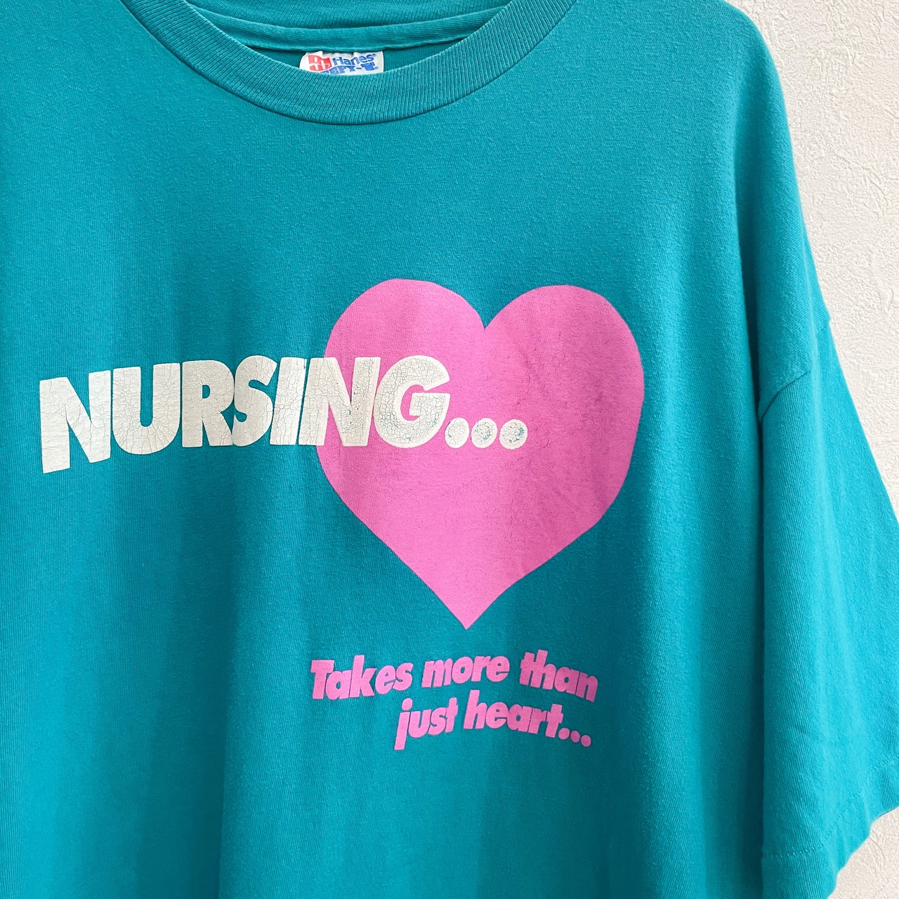 90s Hanes brains heart t-shirt usa 古着 脳みそ ハート | YurAre 
