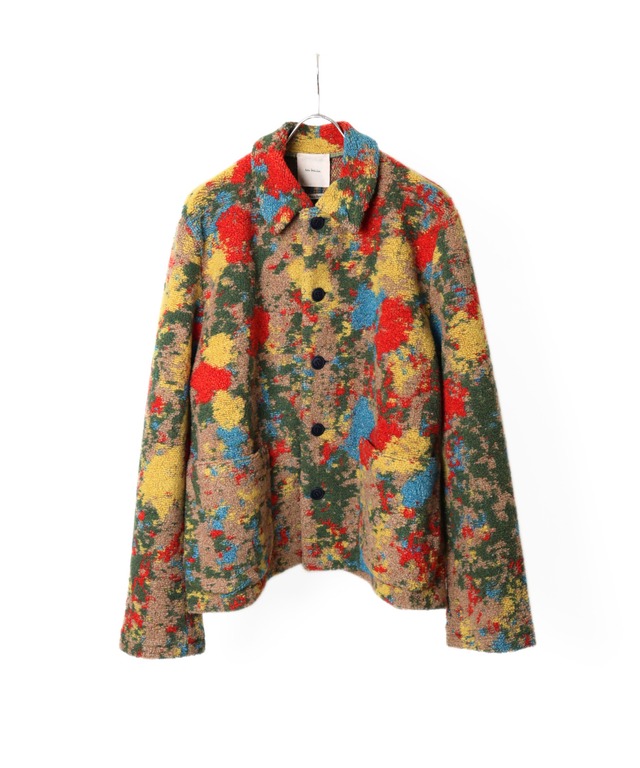 Kota Gushiken / KGAW26-K09 AUTUMN LEAVES JACKET (BEIGE (AUTUMN LEAVES IN THE MORNING))