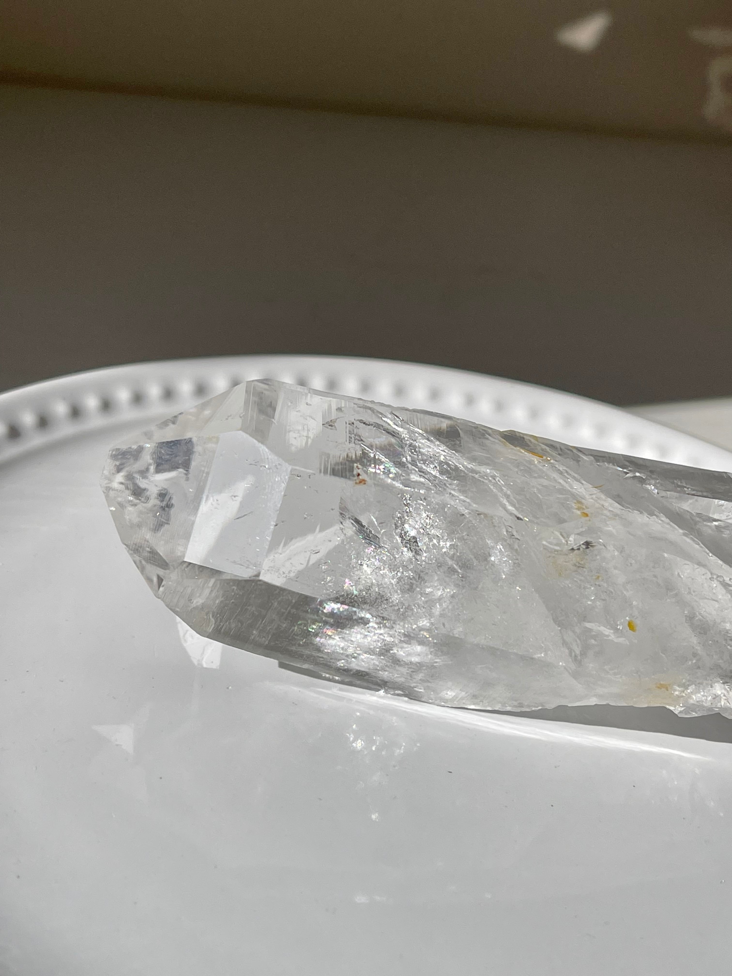 コロンビア　コスケス鉱山レムリアンシード(レインボー,DT,ツイン,セルフフィード,ファントム,リモナイト)