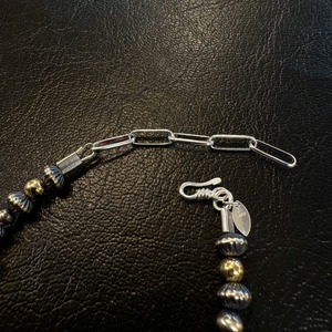 ブライト（Bright）ブレスレット（Wave Silver Gold Combination) 17〜22cm