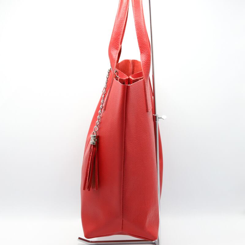 イタリアオーダーメイドバッグ イタリア牛革】2WAY3部屋ショルダートートバッグ〈7色展開