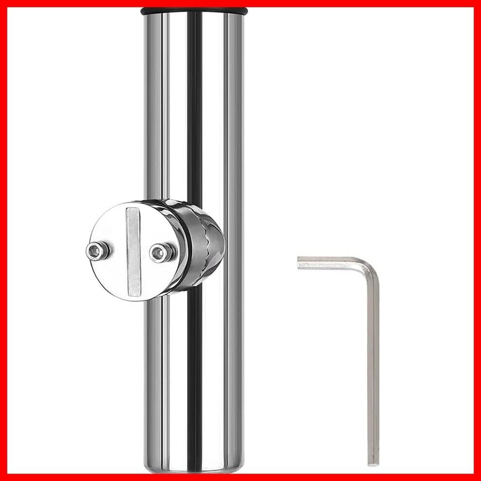 特価】Amarine-made ステンレス製 船竿置き クランプオンロッド