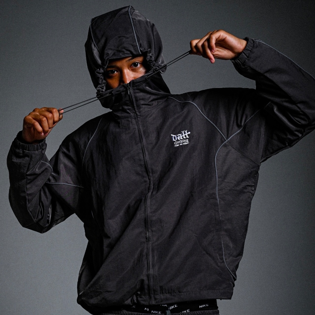 OG SMALL LOGO REFLECTIVE NYLON JACKET