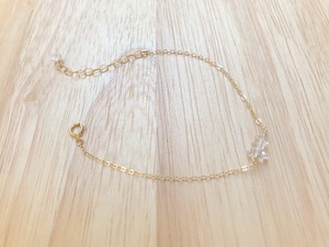 14kgf Herkimer diamond bracelet 