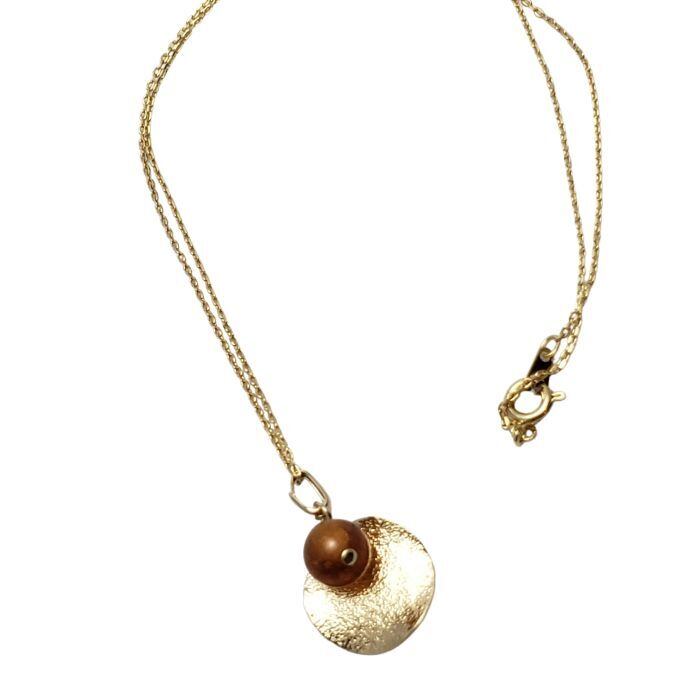 生命力を高めるといわれる ペンダント オレンジガーネット 天然石 ネックレス 誕生日 プレゼント ギフト 送料無料 1月 誕生石 アクセサリー