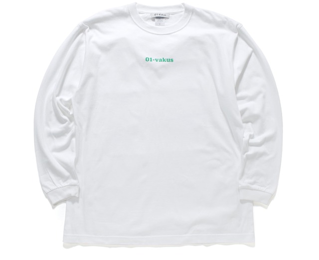 Vakus/ロングスリーブTシャツ/White