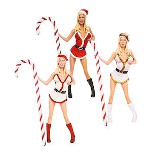 Jenna Jameson in Santa Claus cosplay from "Adult Superstars - Series"