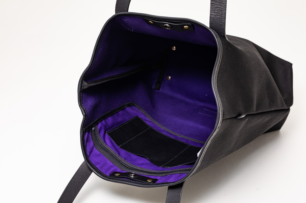ECONOMY TALL TOTE / DALBY CANVAS  BLACK - 4