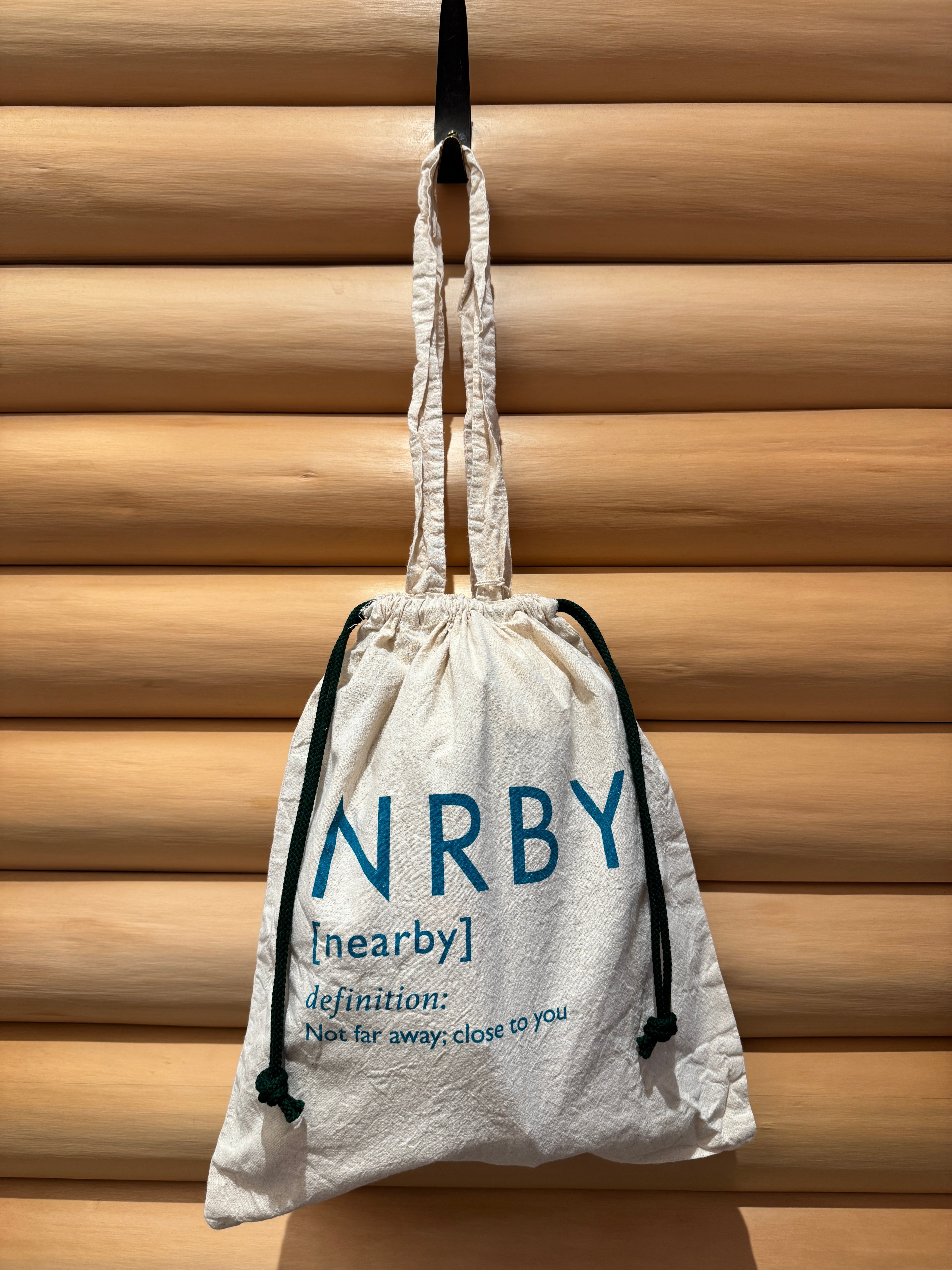 IT12-5 USED REMAKE TOTE "NRBY" -ECRU-