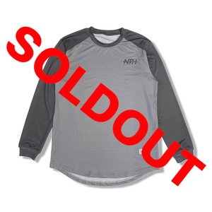 NEW NTHLONGTEE“2TONE” color Darkgray×Gray