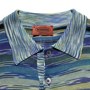 MISSONI rayon knit polo
