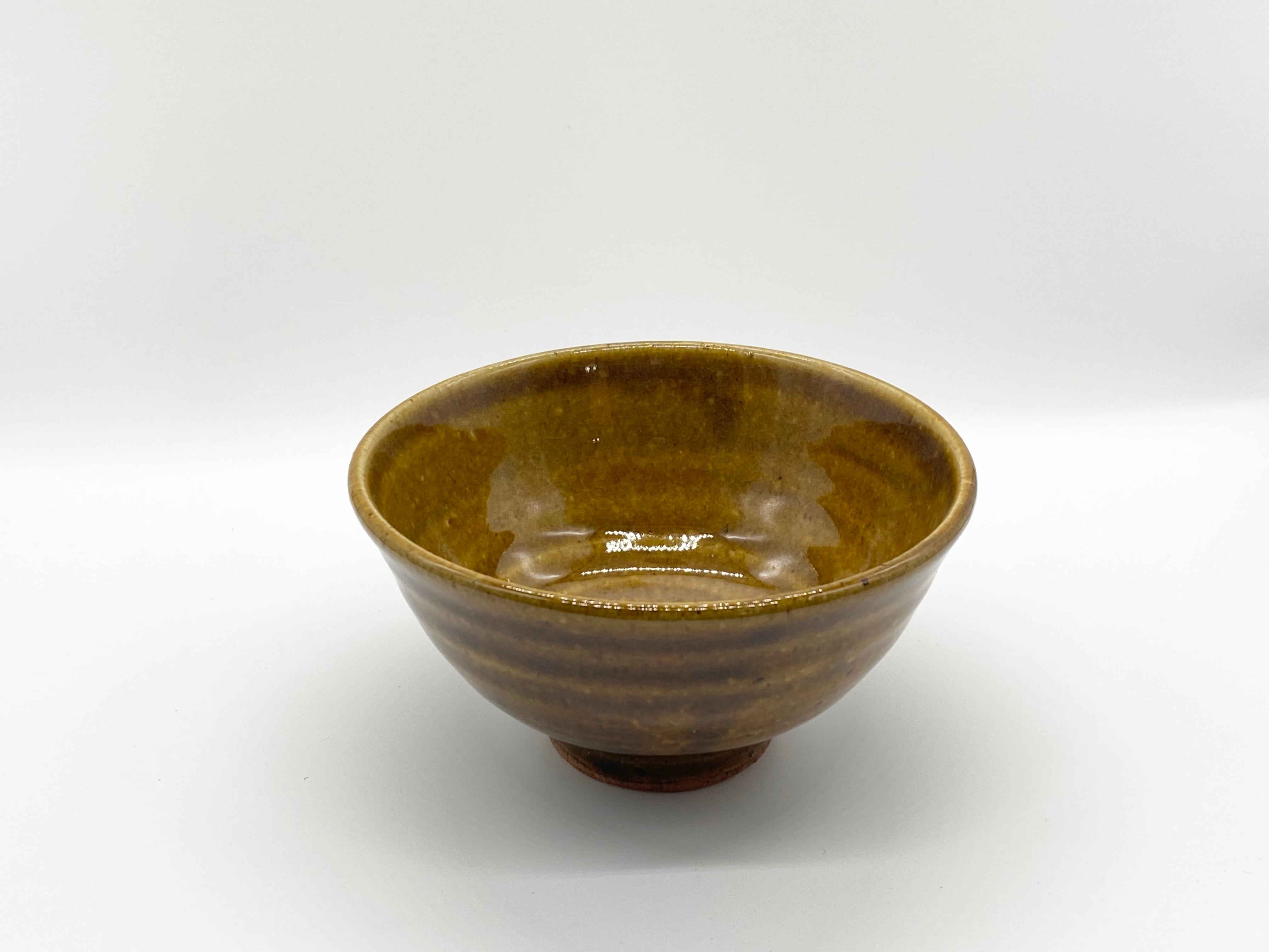飴色釉 抹茶茶碗 注連縄 【公式通販】
