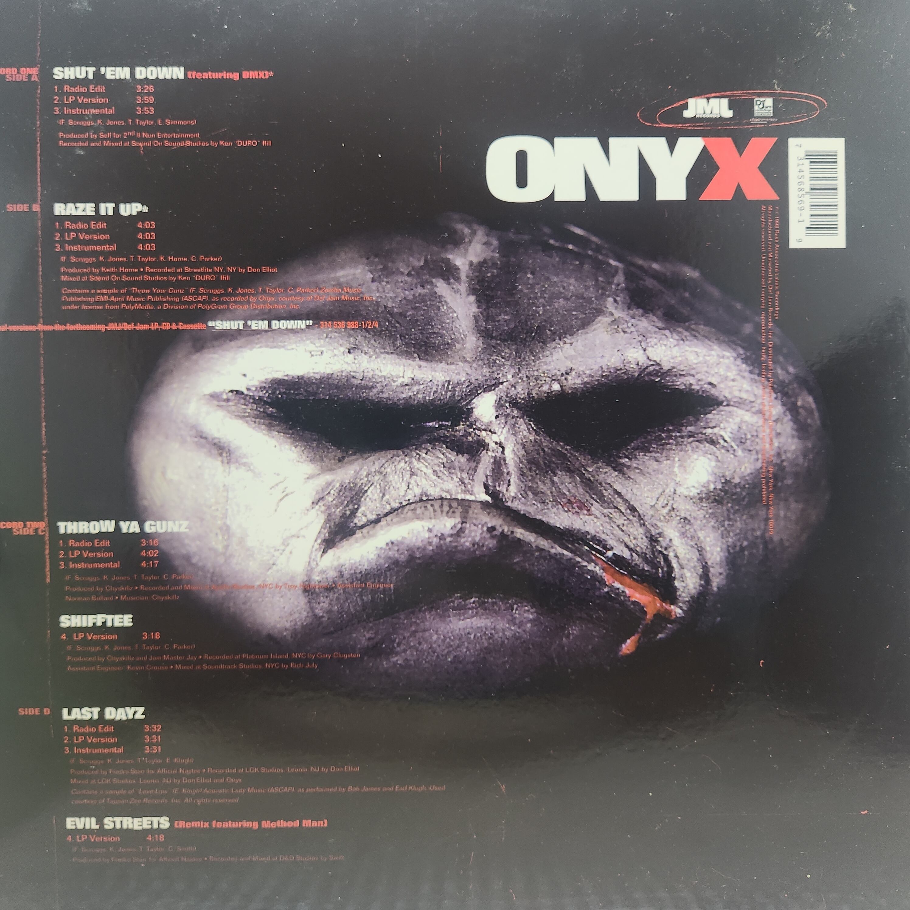 Onyx / Best Of Onyx [314 568 569-1, Def 213-1] - 画像2