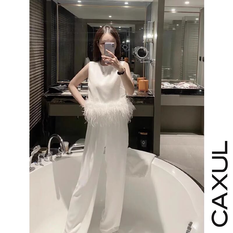 【CFCL】美品・ポートレートショートスリーブトップス・白 PORTRAIT SHORT SLEEVE TOP