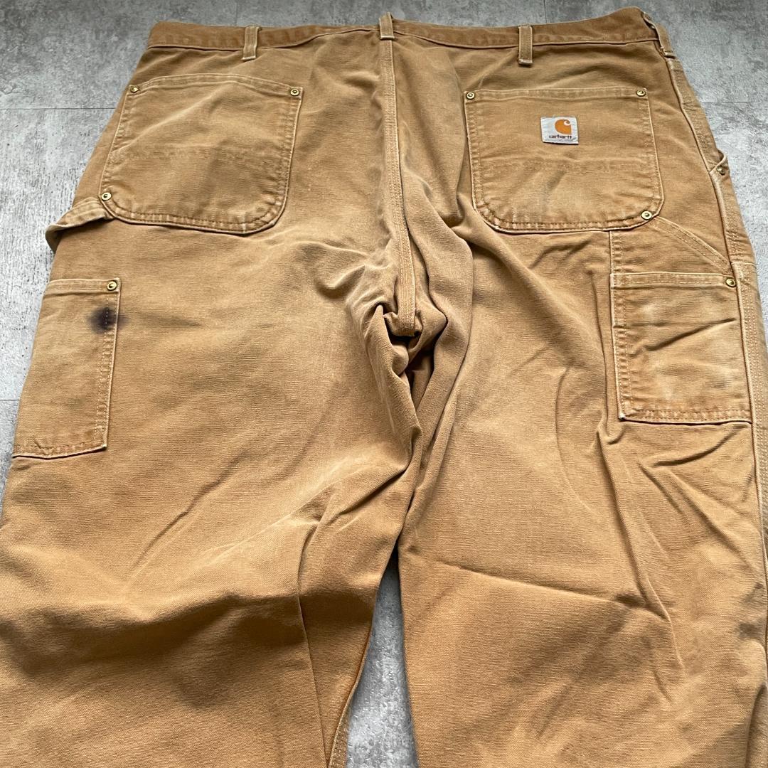 10s USA製 ブラウン ダブルニー Carhartt W 39 L 31 | ib2