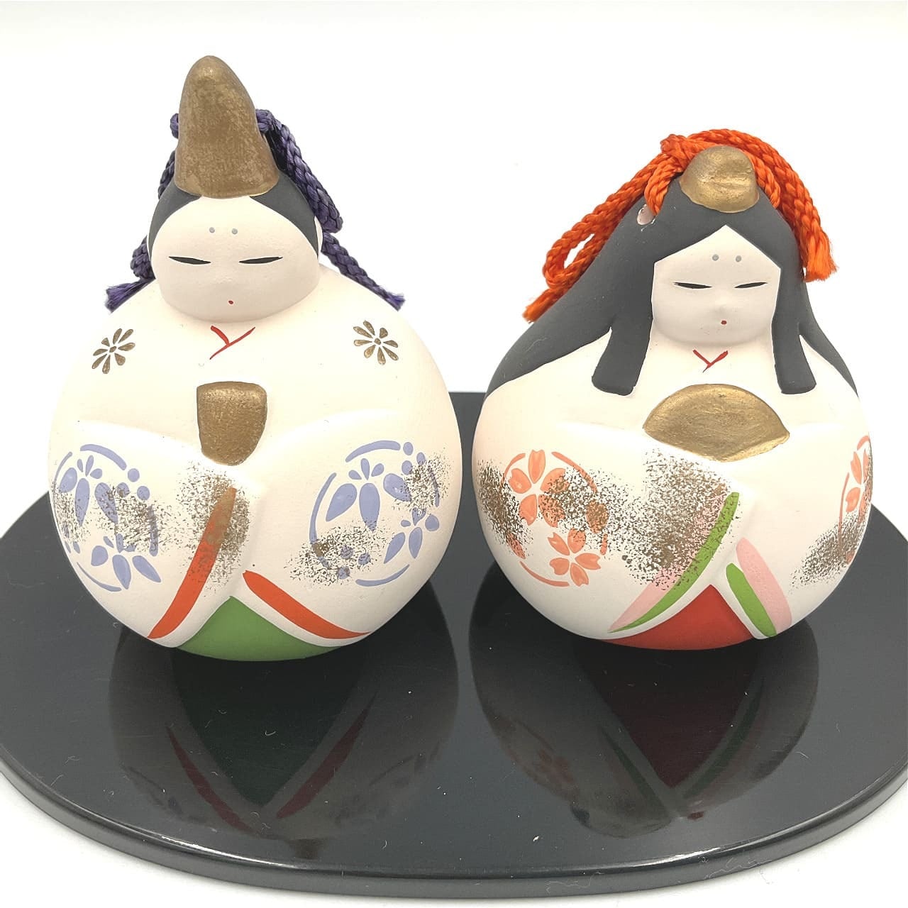 土鈴　陶芸作品　2個 広島みやげ｜素朴で懐かしい音色 宮島「越智陶芸」の土鈴 | 瀬戸内