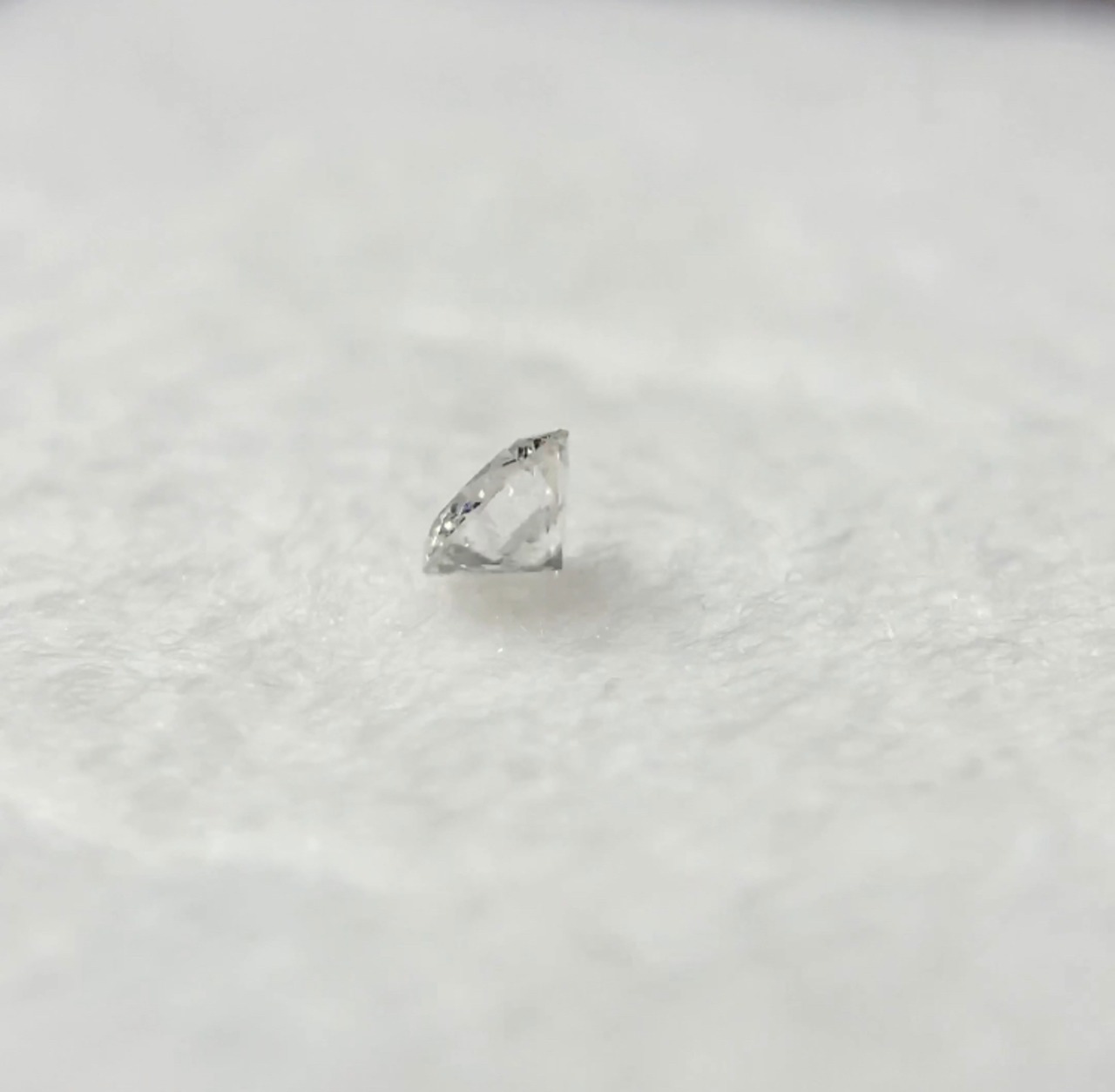 ダイヤモンド 0.083ct 簡易ソーティング付き No:19W-4016