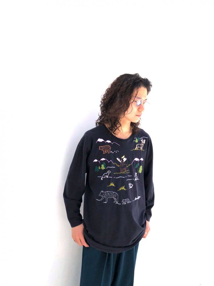 Swan magic embroidered tee shirts Clearance