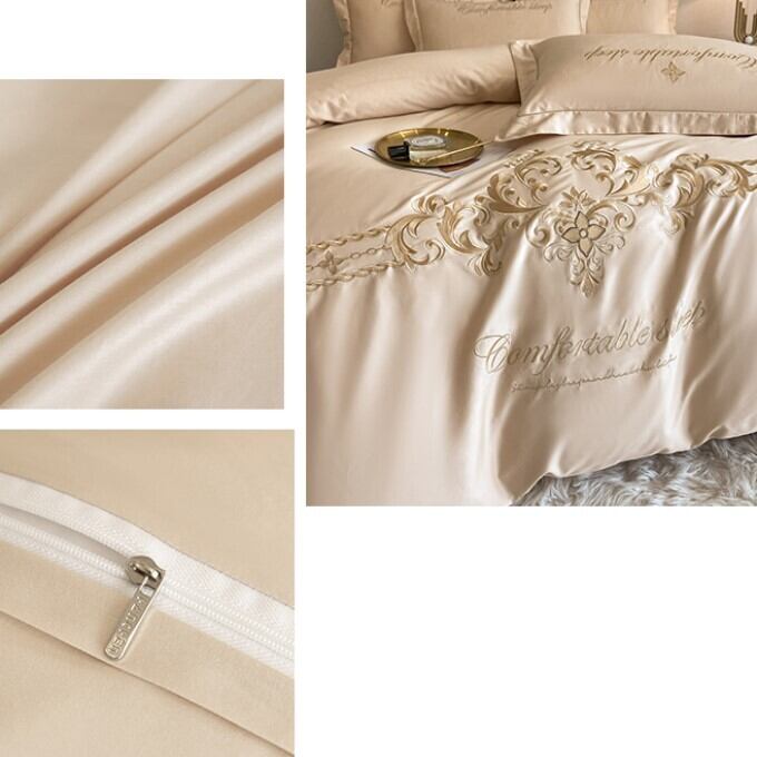 Queen クイーンサイズ ゴールド 4点セット I ♡ バロック フル