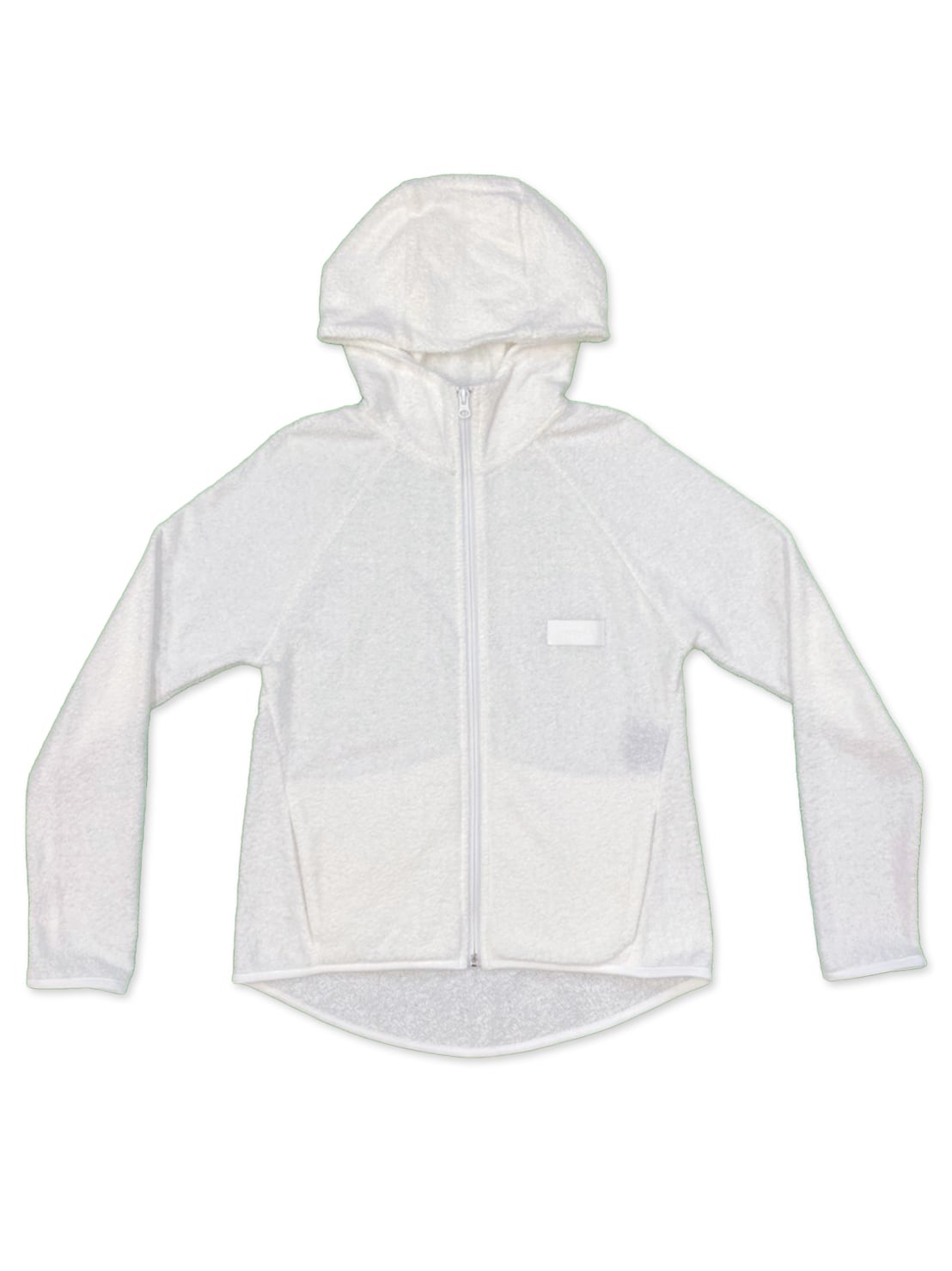 パイルジップアップパーカー HPX-W21023 ホワイト