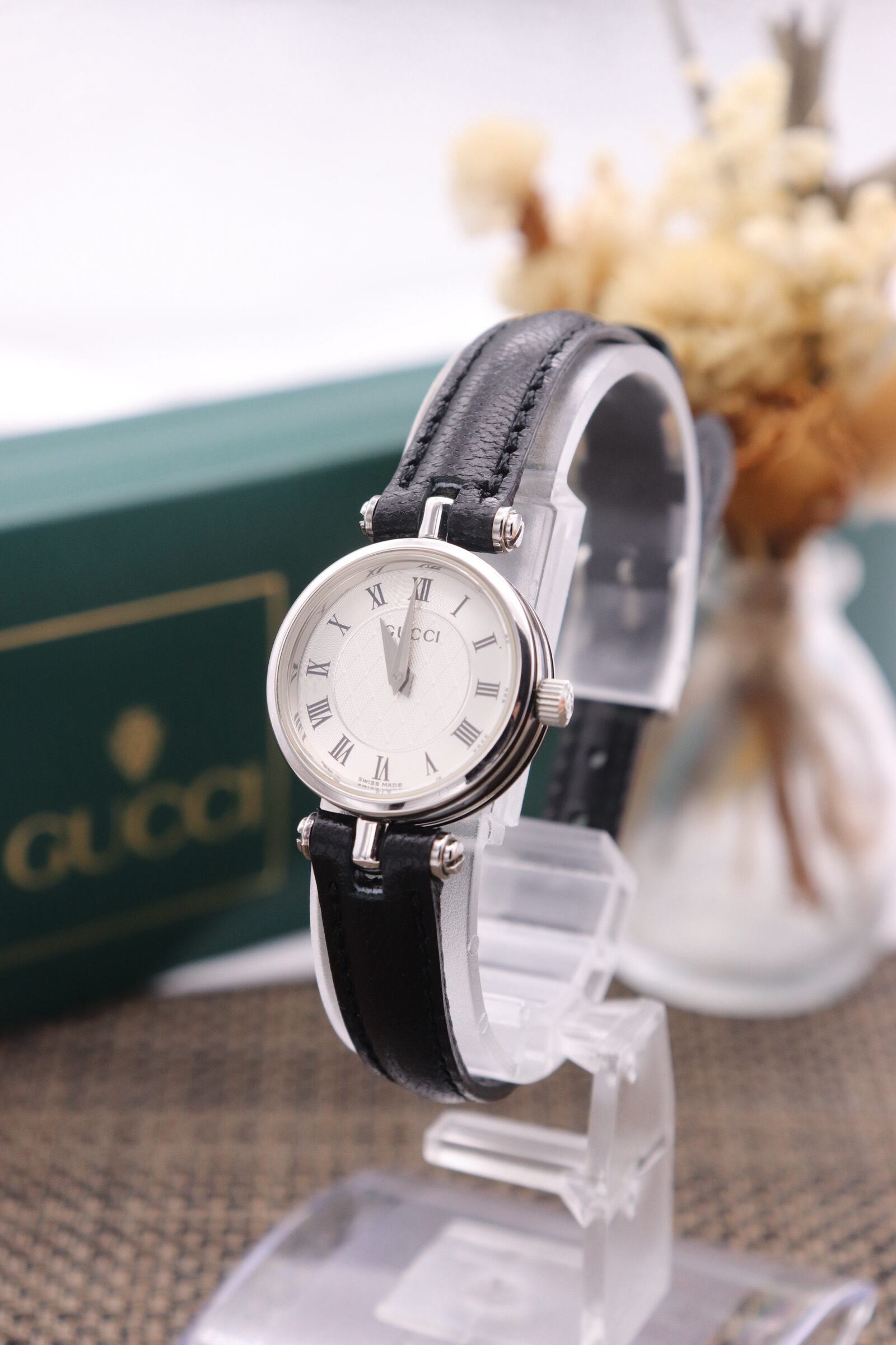 正規品【新品電池】GUCCI 5200M.1/動作品 ローマン デイト メンズ | 古