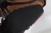 レトロモードメッシュストラップパンプス